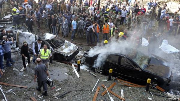 Hezbollah leader Hassan Nasrallah even referred to the head of the Abdullah Azzam Brigades, who claimed responsibility for the Iranian embassy bombing, as an "Emir of Saudi" (Reuters)