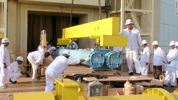 Iran has justified its nuclear program as limited to uranium enrichment for civilian energy, not nuclear weapons fuel (Courtesy of CNN)