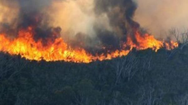 Huge fire