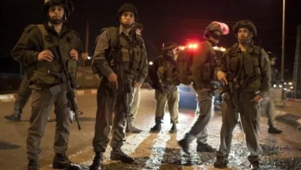 جنود اسرائيليون في الضفة الغربية