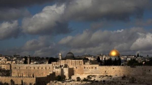 The old city, and within it sites such as Al Haram Al Sharif and the Wailing Wall, lie in East Jerusalem. 