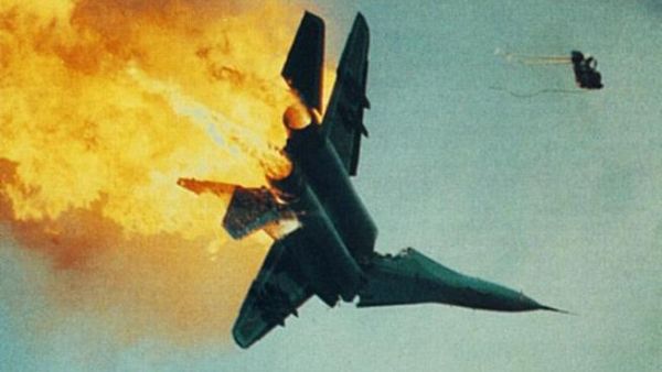 Turkish fighter jet downed by Syria (image used for illustrative purposes)