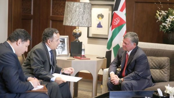 Jordan's King Abdullah and its monarchy may be in jeopardy due to the "alienation" of its traditional power base (Courtesy of Jordan Times)