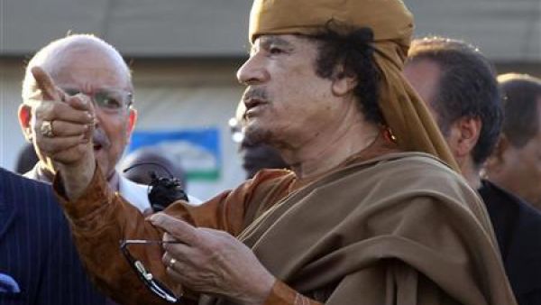 معمر القذافي في طرابلس