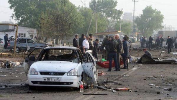 هجوم مزدوج في القوقاز الروسي يسفر عن مقتل 12 شخصا 
