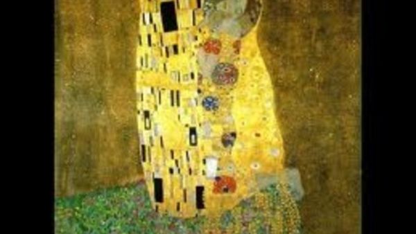 Gustav Klimt's 'The Kiss'