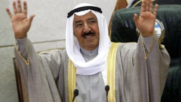 امير الكويت الشيخ صباح الاحمد الصباح في مجلس الامة الاربعاء
