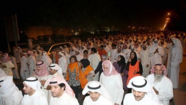 تظاهرة في الكويت احتجاجا على سجن البراك