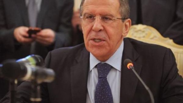 Russian Foreign Minister Sergei Lavrov.