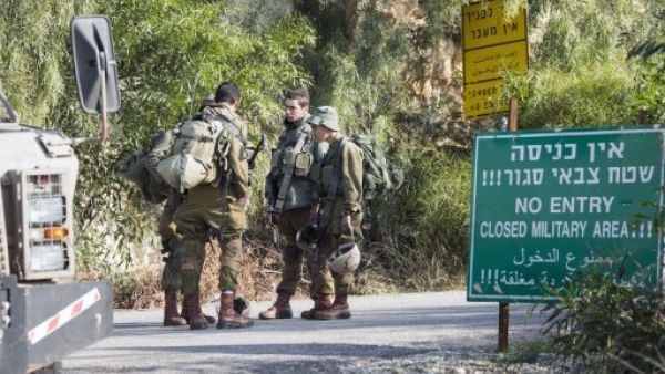 More Israeli soldiers were deployed to the border area after a Lebanese sniper shot an Israeli soldier this week (JAck Guez/AFP)