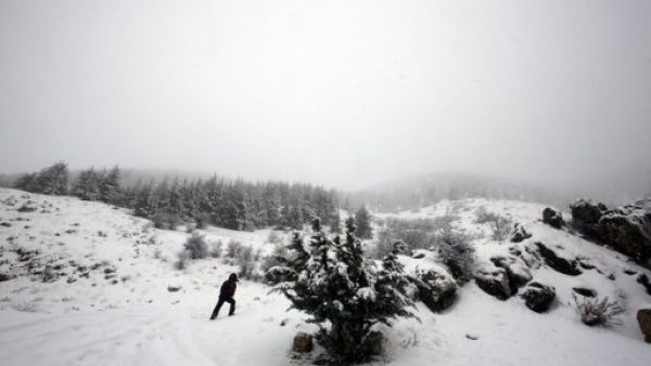 قتيل وثلاثة جرحى جراء انهيار ثلجي في شمال لبنان