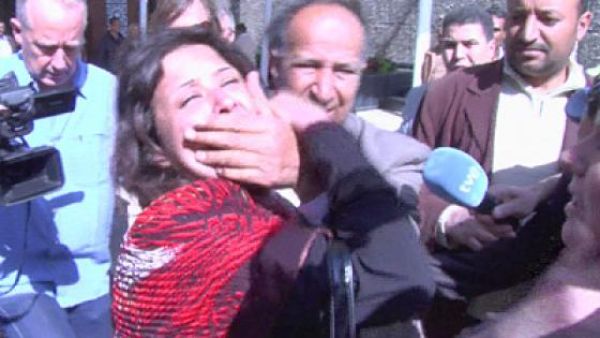 Picture credit: MIJE institute: Iman Obeidi has been silenced and dealt with 'against her will', subjected to rape and deportation ordeals.