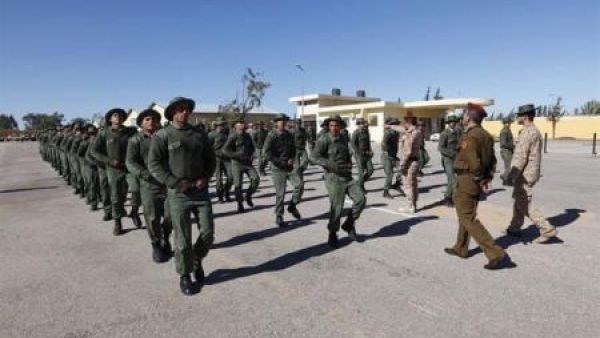 مجندون في الجيش الليبي في طرابلس
