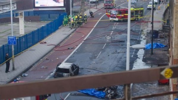 قتيلان في حادث مروحية في لندن