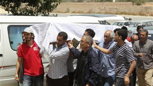 مراسم هادئة لدفن المقرحي في ليبيا  