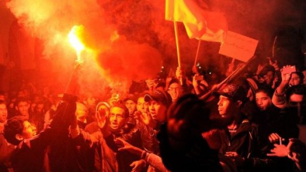 تظاهرة لحركة 20 فبراير في الرباط
