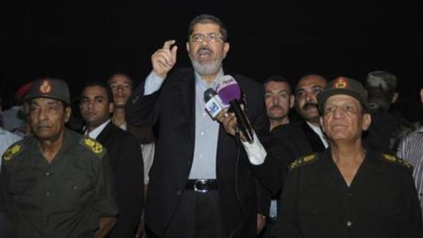 مرسي متوسطا طنطاوي وعنان