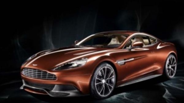 The New Aston Martin Vanquish: It looks like it's moving even in park.