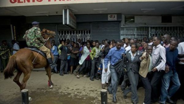 33 جريحا بانفجار في وسط نيروبي 