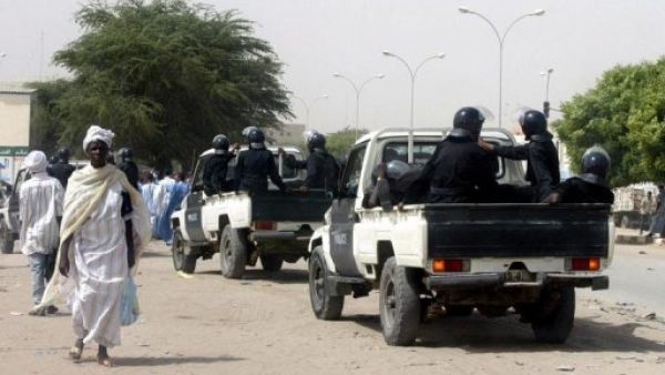 دورية للشرطة الموريتانية في نواكشوط
