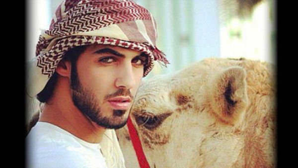 Websites around the world have identified Dubai-based Iraqi-Emirati model, Omar Burkan Al Gala, pictured, as being one of the three.