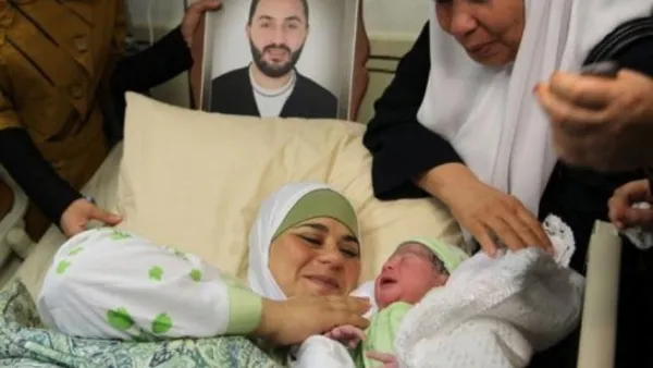 ولادة طفل بتقنية الانابيب لاسير فلسطيني هرب حيواناته المنوية من السجن