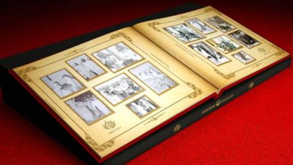 Gathered by special needs Emiratis, 210 color and black and white historic pictures are displayed in the Guinness World Record largest photo album. (Photo credit: Gulf News).