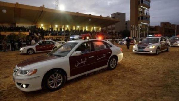 دوريات للامن الوطني في بنغازي