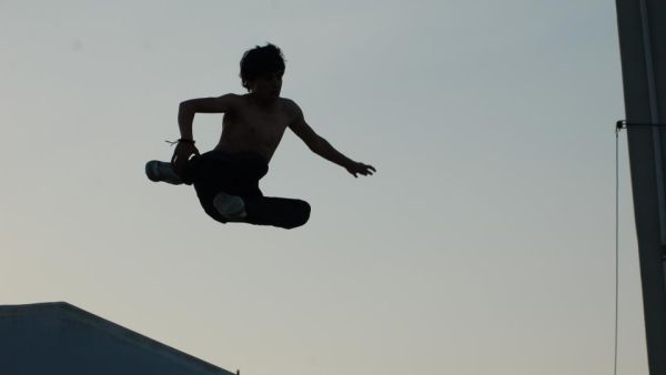 "Qalqilya" shows Palestinian kids expressing themselves through movement. (source: Facebook) 
