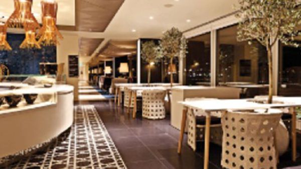 Only first and business ticketed passengers can use Qatar Airways' premium lounge in Heathrow (Courtesy of Qatar Airways)