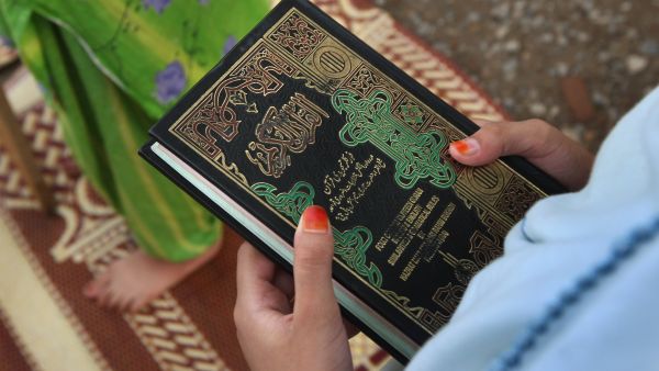 Koran recitals committed to memory by young girl save her from a rapist's intentions. It seems this rapist was God-fearing, but not all are.