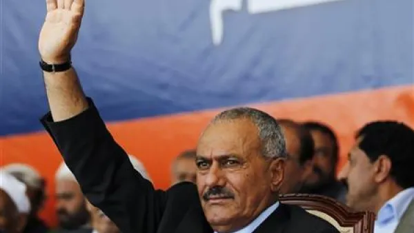 الرئيس اليمني علي عبدالله صالح