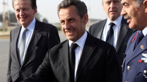 ساركوزي في طرابلس للقاء السلطات الليبية