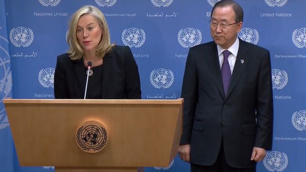 In her new post, Kaag will direct a team of approximately 100 experts to destroy all of Syria's chemical weapon arsenals my the mid-2014 deadline (Courtesy of the UN)