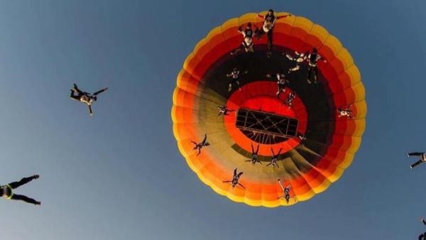 The Guinness World Records has confirmed that Skydive Dubai has broken two World Records. (Photo: Facebook)