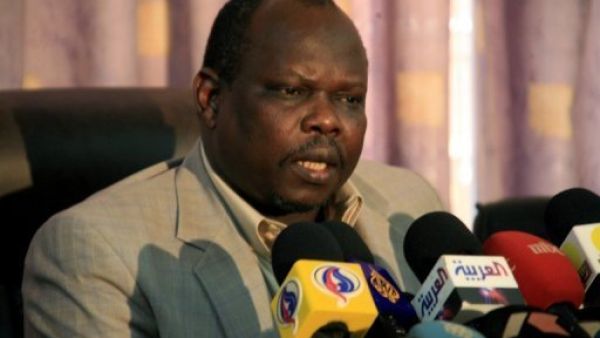 بغان اموم الامين العام للحركة الشعبية لتحرير السودان
