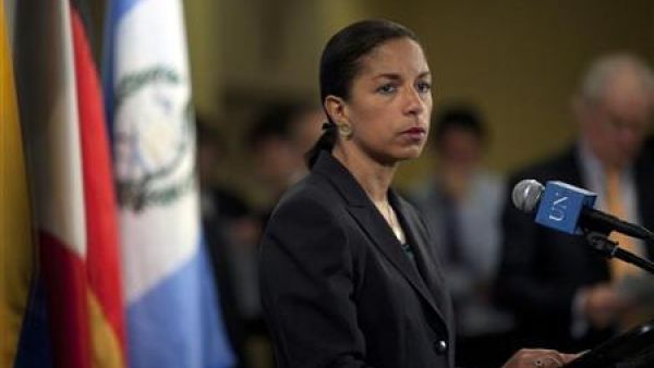 المندوبة الامريكية في الامم المتحدة سوزان رايس 