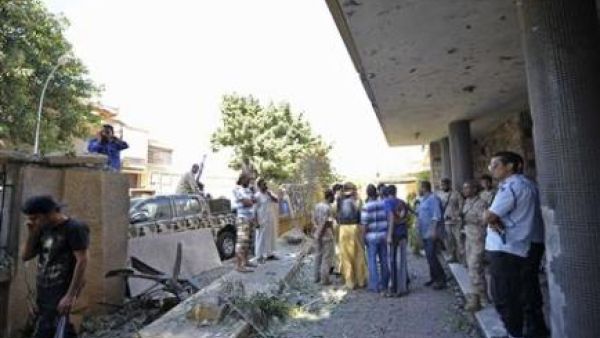 A car bomb targeting the Swedish consulate in Benghazi Friday have heightened questions regarding Libya's future during a week of renewed chaos in the North African country (Reuters) A car bomb targeting the Swedish consulate in Benghazi Friday have heightened questions regarding Libya's future during a week of renewed chaos in the North African country (Reuters)