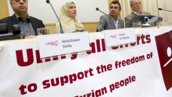 اجتماع المعارضة السورية في ستوكهولم
