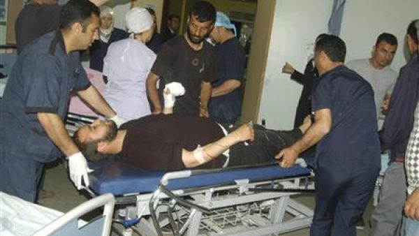 شخص اصيب على الجانب السوري من الحدود في مستشفى بمدينة كيليس التركية
