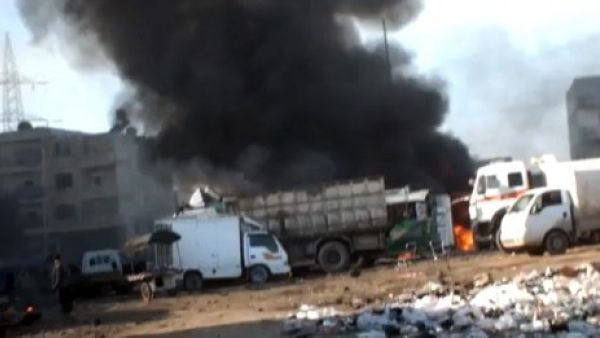 Regime air raids have killed at least 500 people in Aleppo within the past two weeks (AFP)