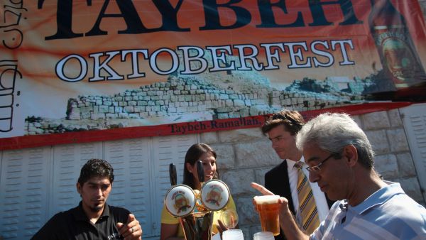The only Palestinian beer- Taybeh Beer