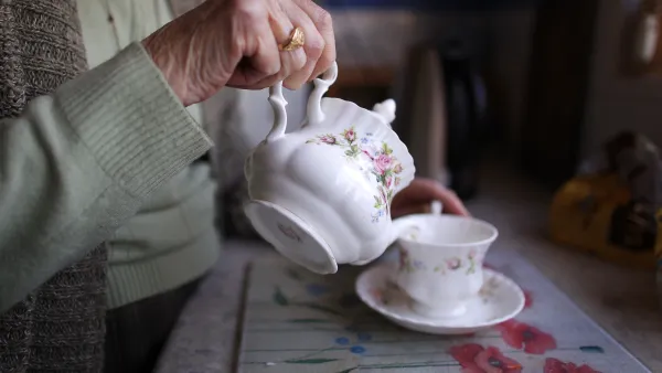 So the Brits really do sip tea on all occasions, preferring it in place of alcohol or champagne!