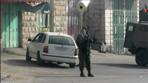 Images from video of man being shot by the IDF. (YouTube)