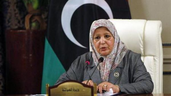 وزيرة السياحة الليبية إكرام عبد السلام باش
