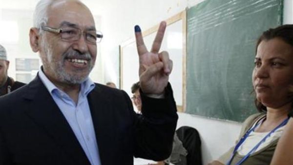 زعيم حزب النهضة راشد الغنوشي