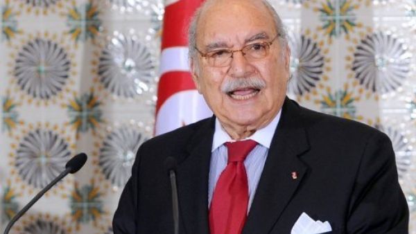 الرئيس التونسي الموقت فؤاد المبزع  
