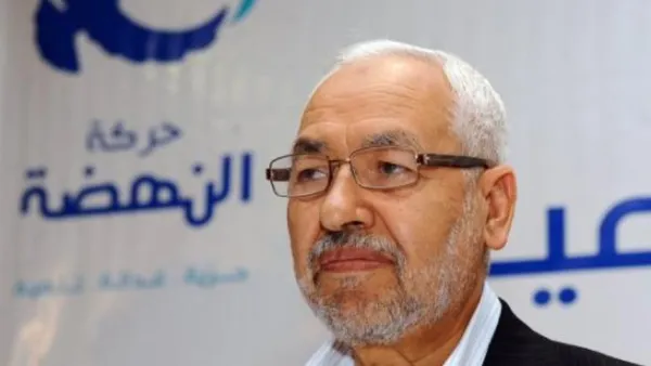 رئيس حركة النهضة الاسلامية في تونس راشد الغنوشي
