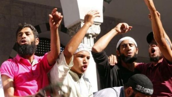 تظاهرة مناهضة للولايات المتحدة في تونس