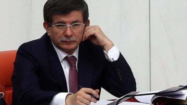 Turkish Foreign Minister Ahmet Davutoglu signed the deal with the EU in Ankara Monday (Adem Altan/AFP)